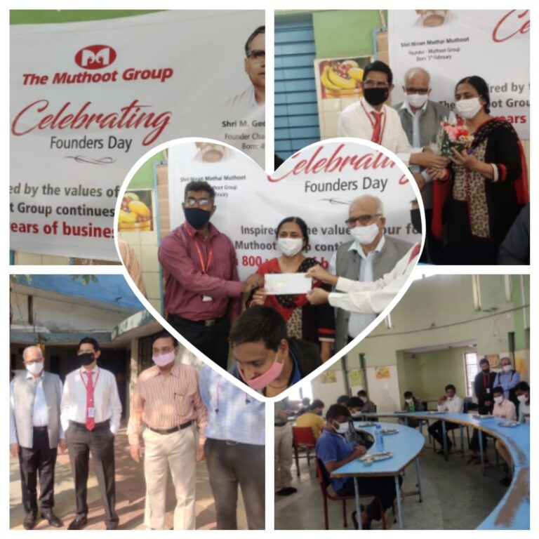 #SpiritualSojourn: Maharaj Saheb Shri Prasankirti Sagar and Maharaj Saheb Shri Kirti Sagar of #PunitDham, Mahudi visit BPA and give their blessings to our student. They also experienced #VisionintheDark and appreciated the concept