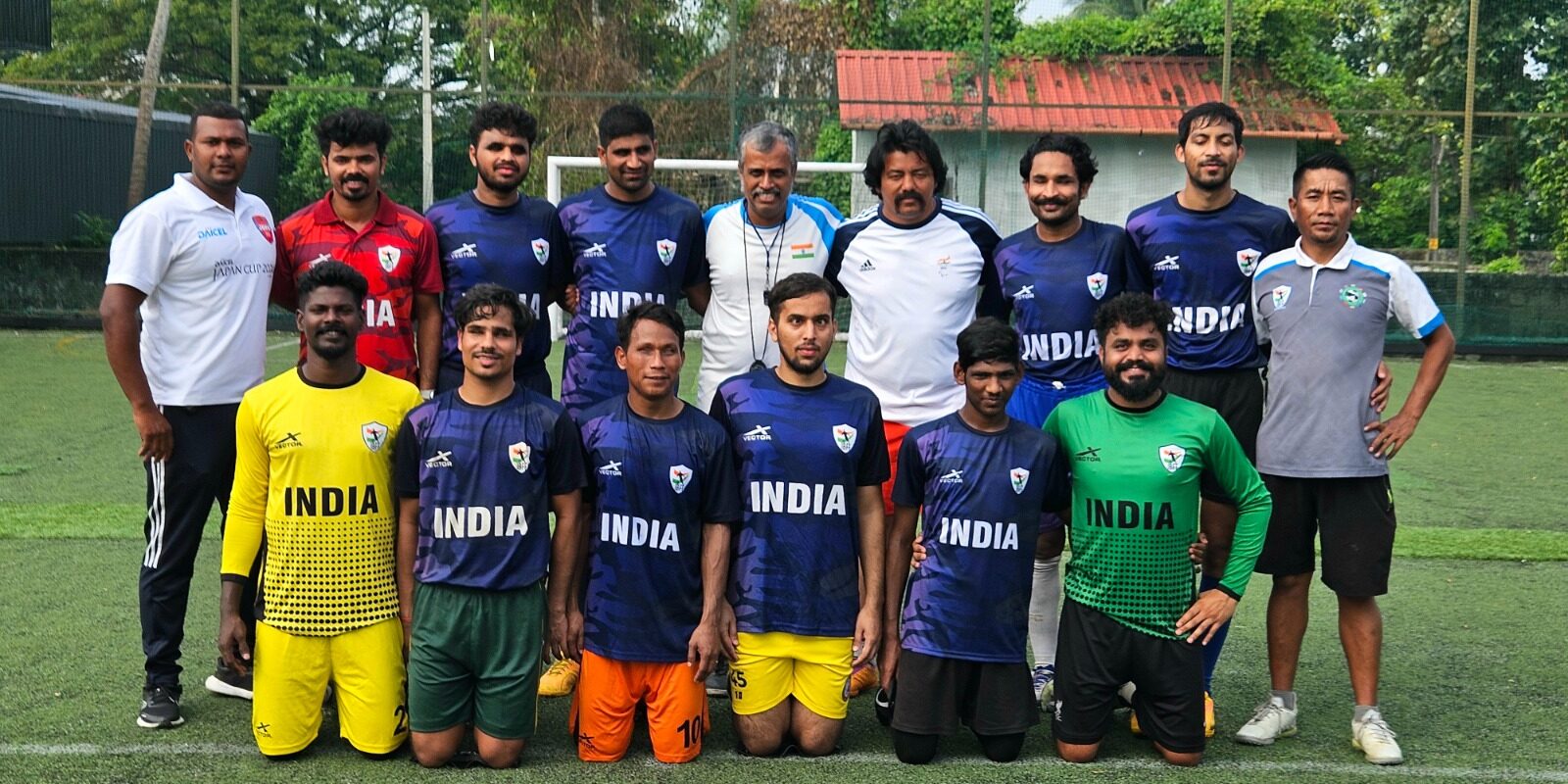 vishnu with team group photo