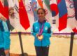 himanshi with medal